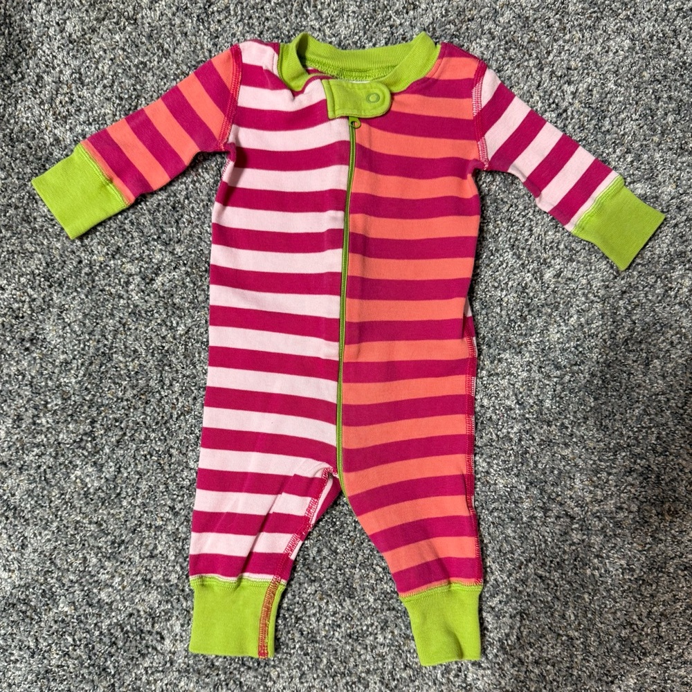 Hanna Andersson 3 piece lot Baby Clothes, Size 50.(0-3 Months)